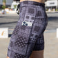 Mens Flexion 8" Half Tights - Paisley Probs