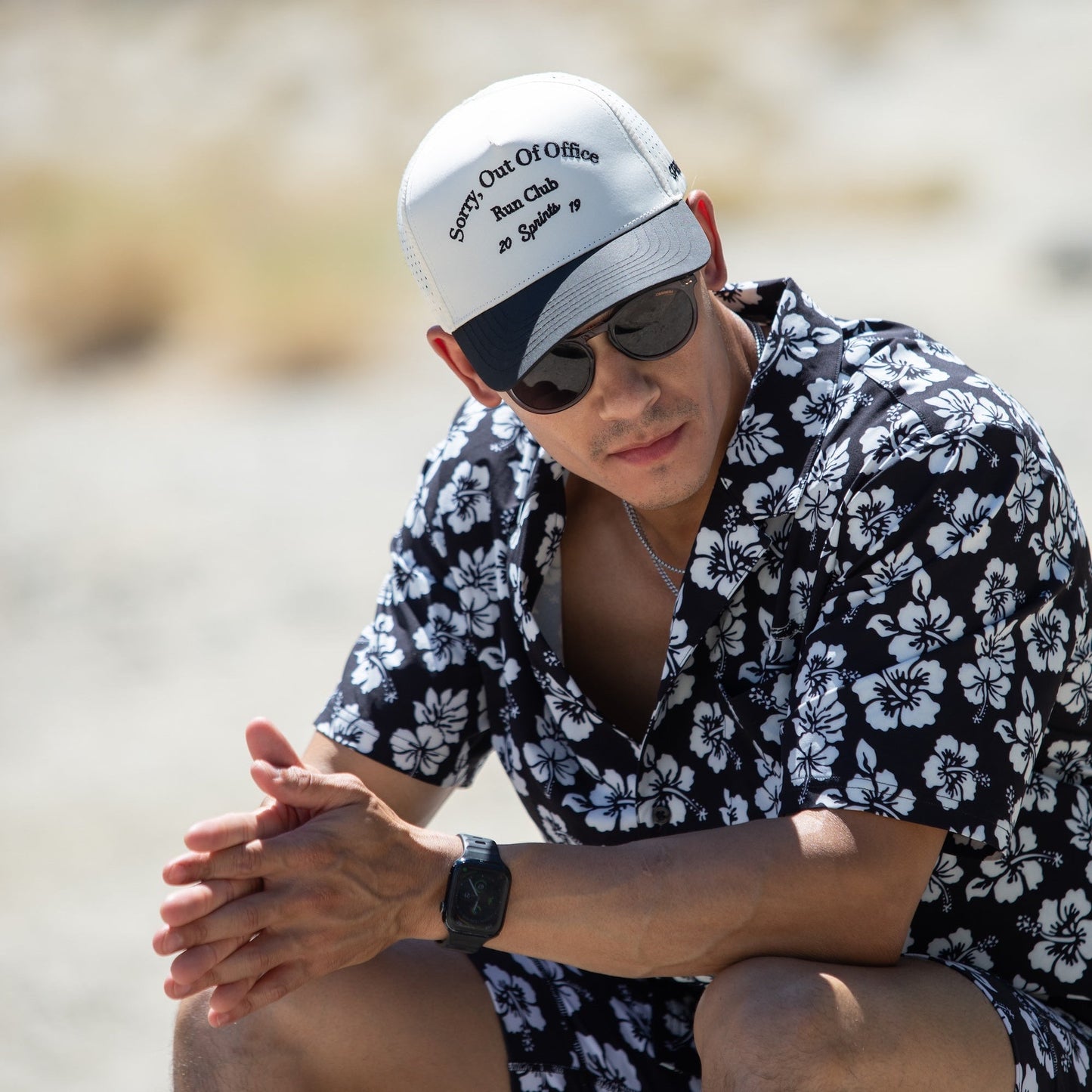Sorry, Out Of Office Run Club Structured VP Hat (Unisex)