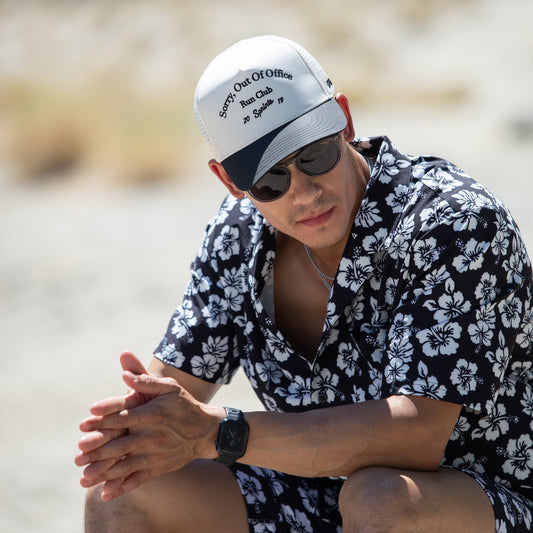 Sorry, Out Of Office Run Club Structured VP Hat (Unisex)