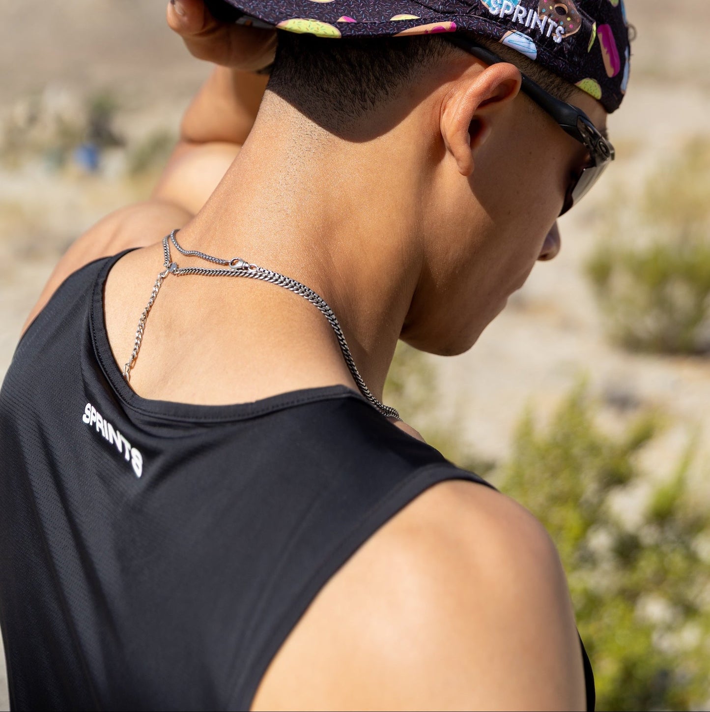 Mens Core Zero Running Tank - Vault Jag Black