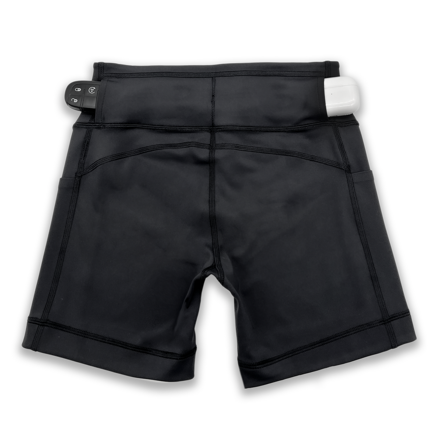 Womens Flexion 5" Compression Short - Stealth Black