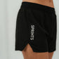 Womens Avigate 4" Mercy Short - Stealth Black