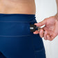 Mens Flexion 8" Half Tights - Stealth Navy
