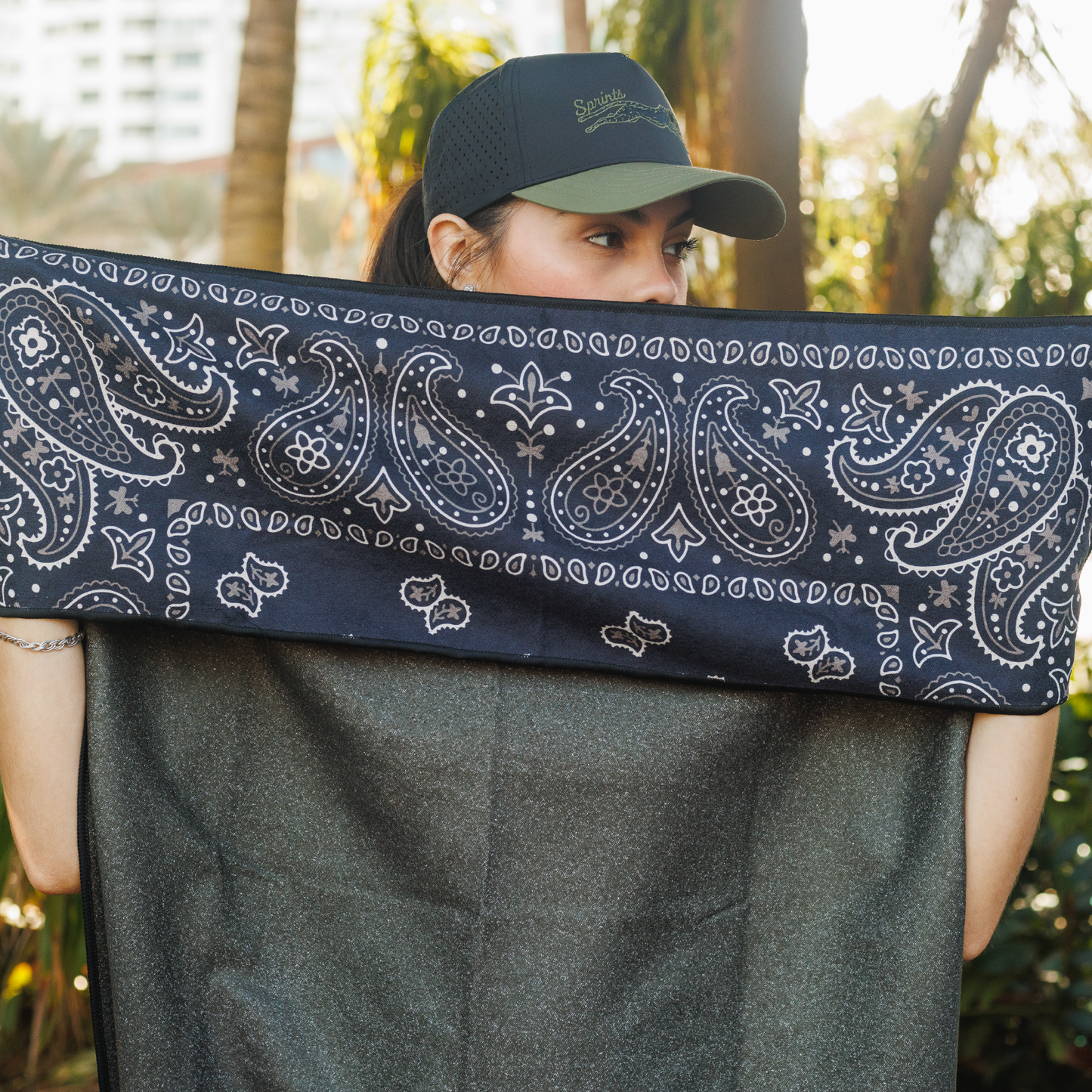 Paisley Probs Car Seat Cover Towel