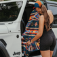 Aztec Artisans & Chocolate Currency Car Seat Cover Towel