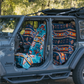 Aztec Artisans & Chocolate Currency Party Size Towel