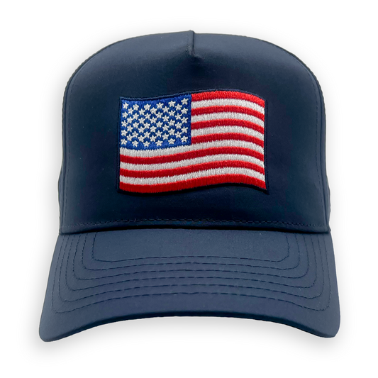 USA Structured VP Hat - Navy (Unisex)
