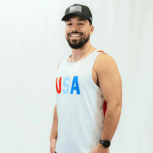 Mens Core Zero Running Tank - USA