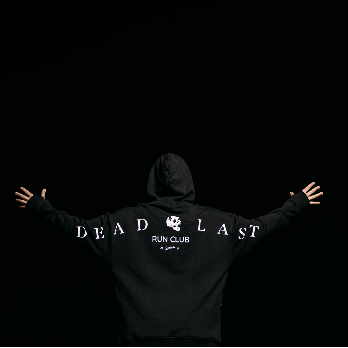 Oversized Hoodie - Dead Last Run Club