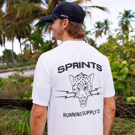 Mens Core Zero Tech Tee - Vault Jag White