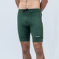 Mens Flexion 8" Compression Short - Velocity Blitz Green