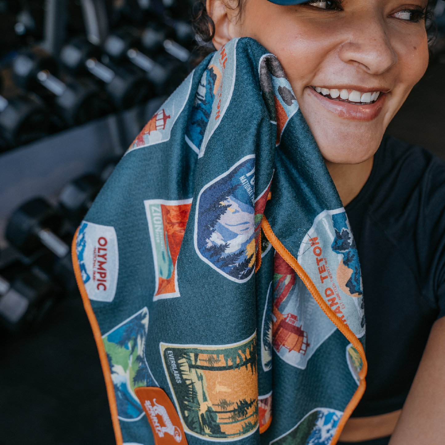 National Parks Mini Towel
