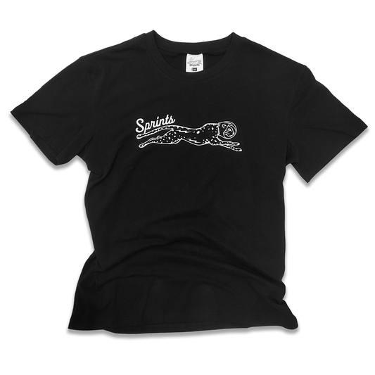 Victory Sprints Luxe Suprima Cotton Tee - Black (Unisex)
