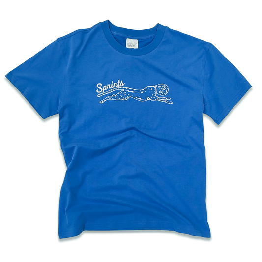 Victory Sprints Luxe Suprima Cotton Tee - Blue (Unisex)