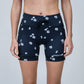 Womens Flexion 5" Compression Short - Florid Declamation