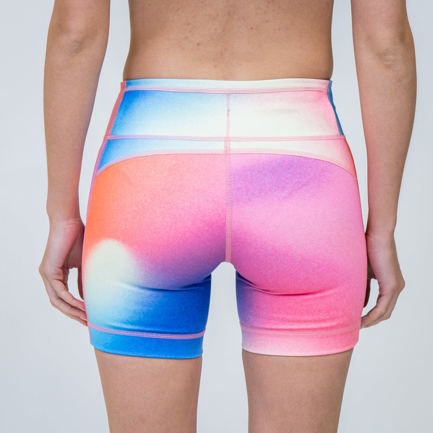 Womens Flexion 5" Compression Short - Skiddle Stratification