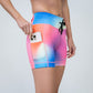 Womens Flexion 5" Compression Short - Skiddle Stratification