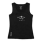 Womens Running Tank - Dead Last Run Club Flash Reflective