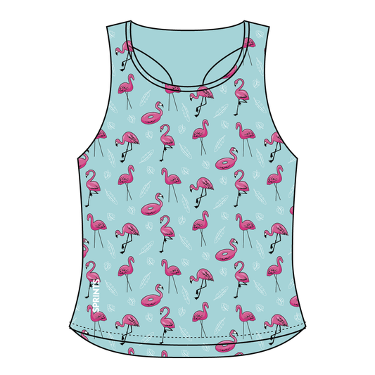 Womens Running Tank - Find the Fauxmingo