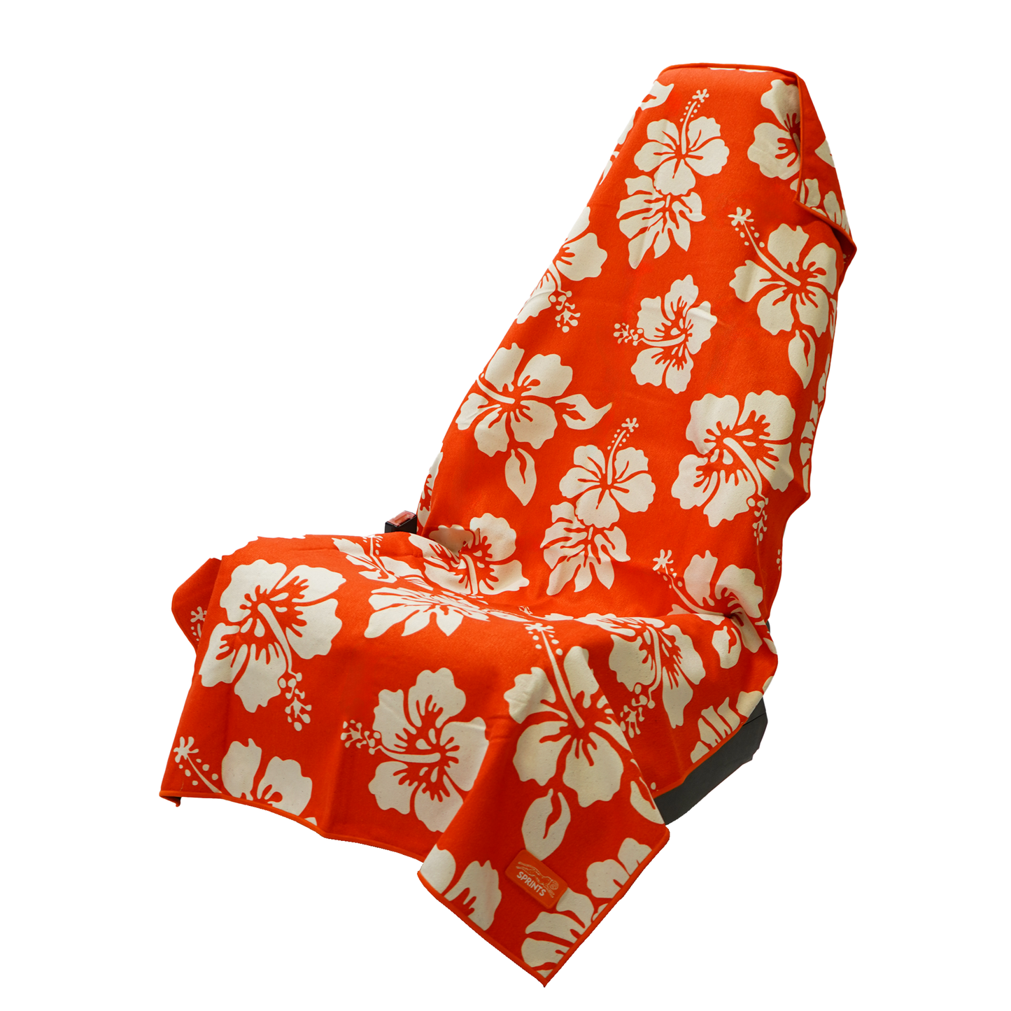 Flex on the Beach - Fire Car Seat Cover Towel