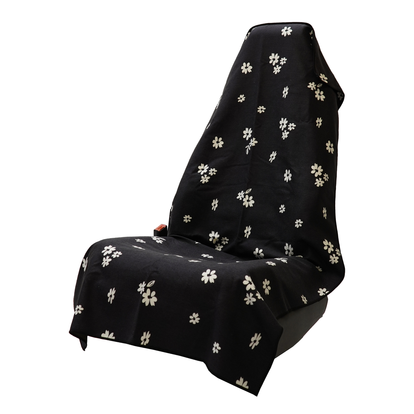 Florid Declamation Car Seat Cover Towel w/ Snaps