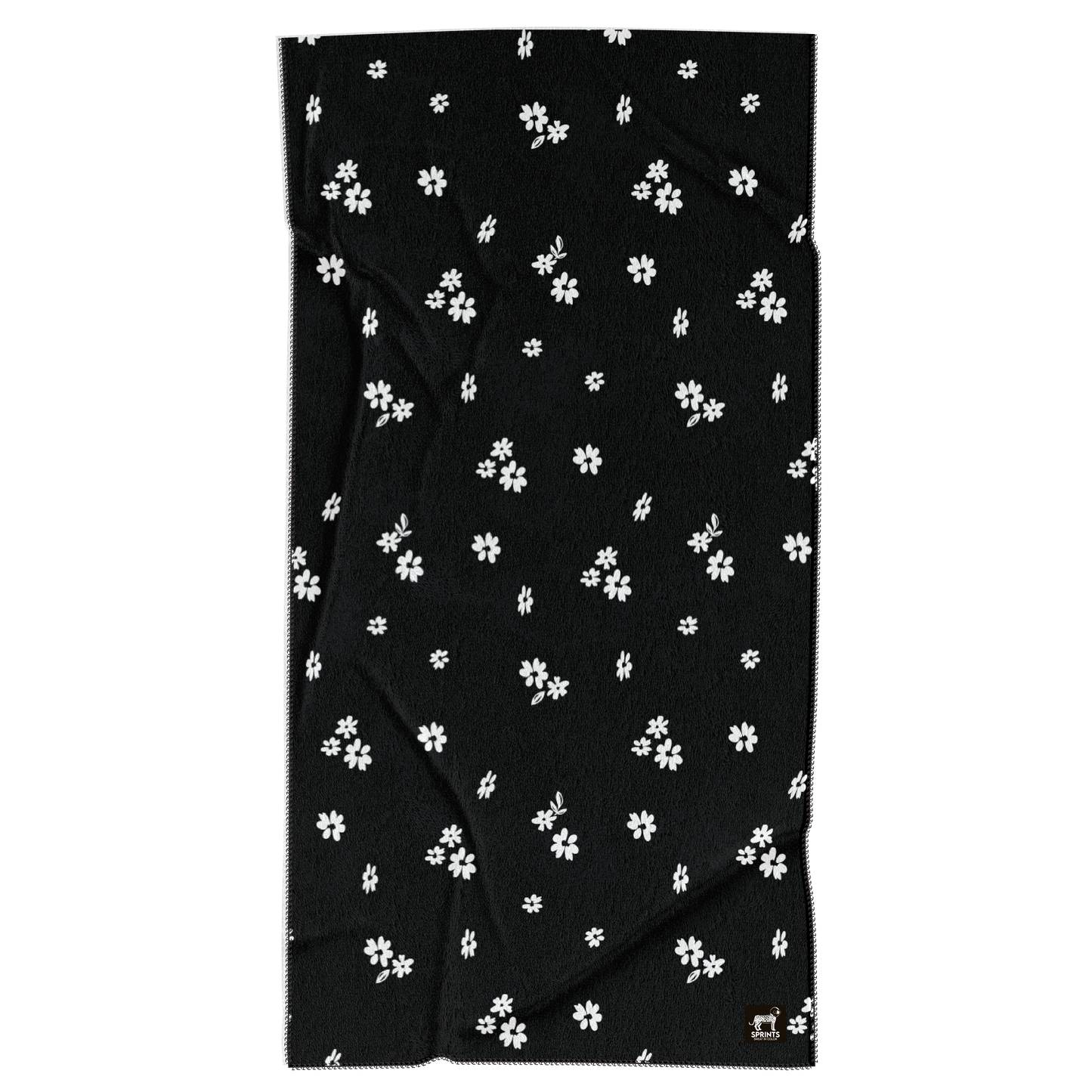 Florid Declamation Car Seat Cover Towel w/ Snaps
