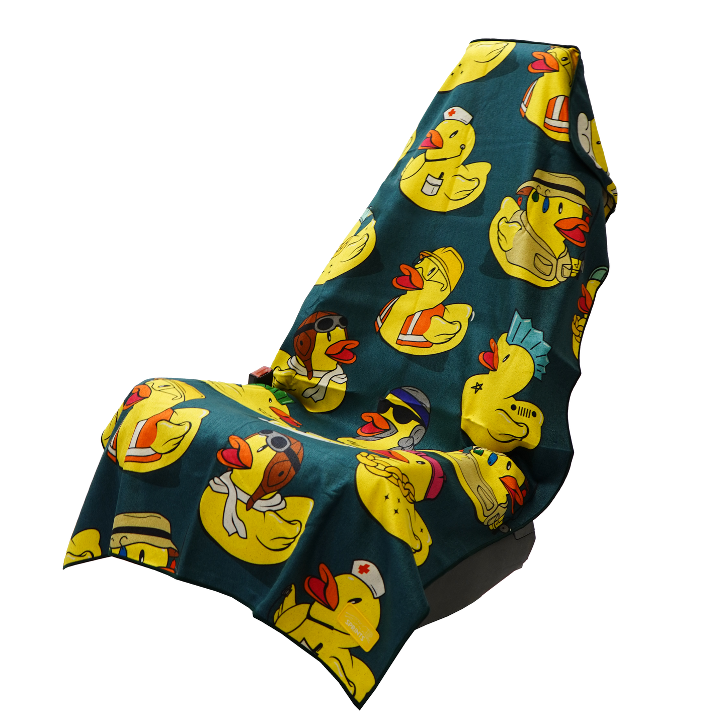 Get Ducked Car Seat Cover Towel