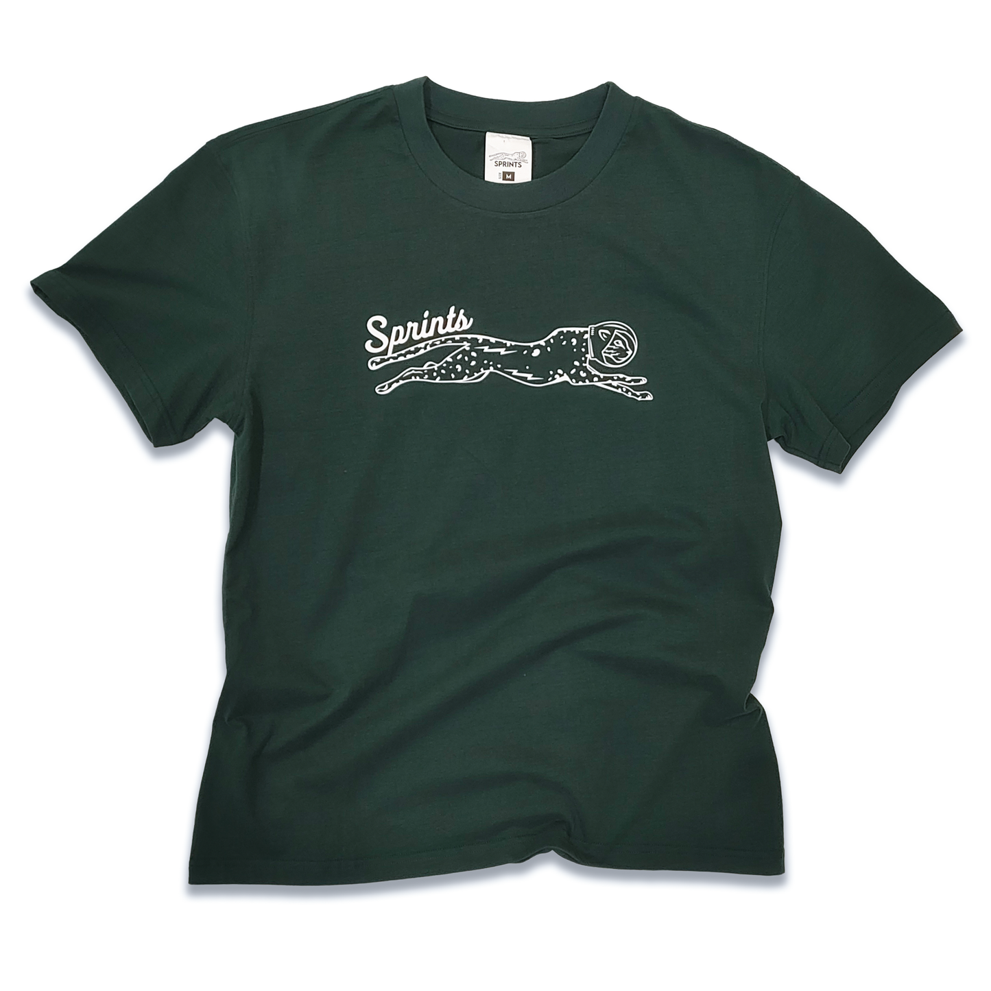 Victory Sprints Luxe Suprima Cotton Tee - Green (Unisex)