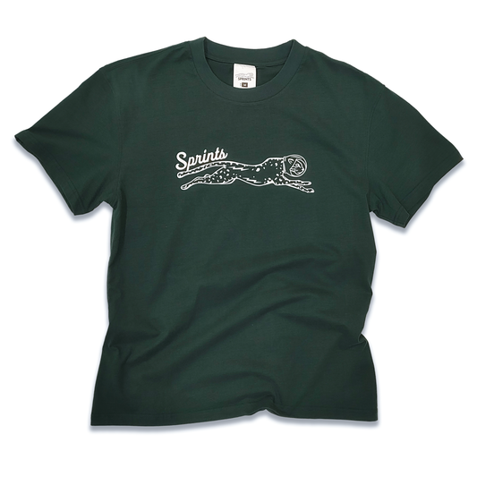Victory Sprints Luxe Suprima Cotton Tee - Green (Unisex)