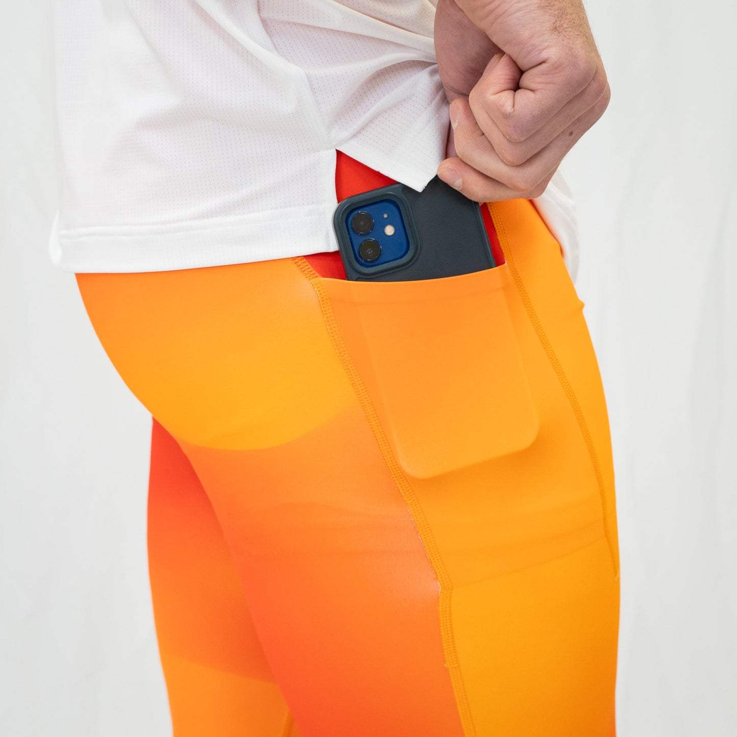 Mens Flexion Max Compression  - Orange Crush