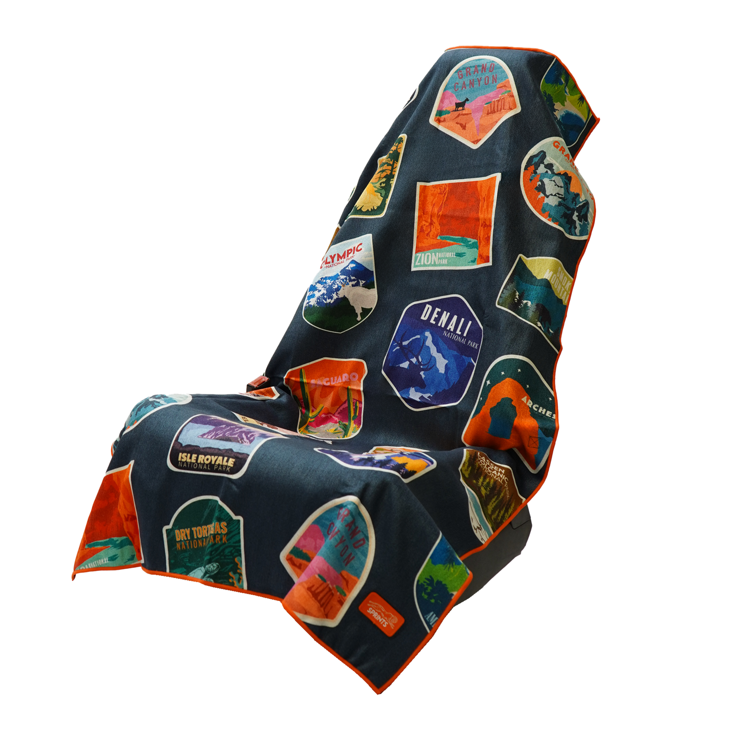 National Parks Car Seat Cover Towel
