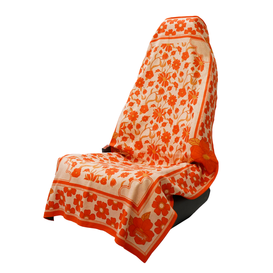 Peaches & Pleasures the Small Kind Car Seat Cover Towel