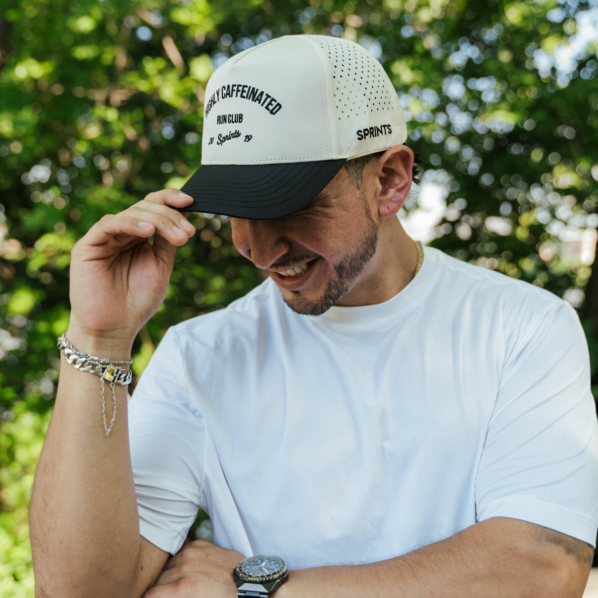 Highly Caffeinated Run Club Structured VP Hat (Unisex)