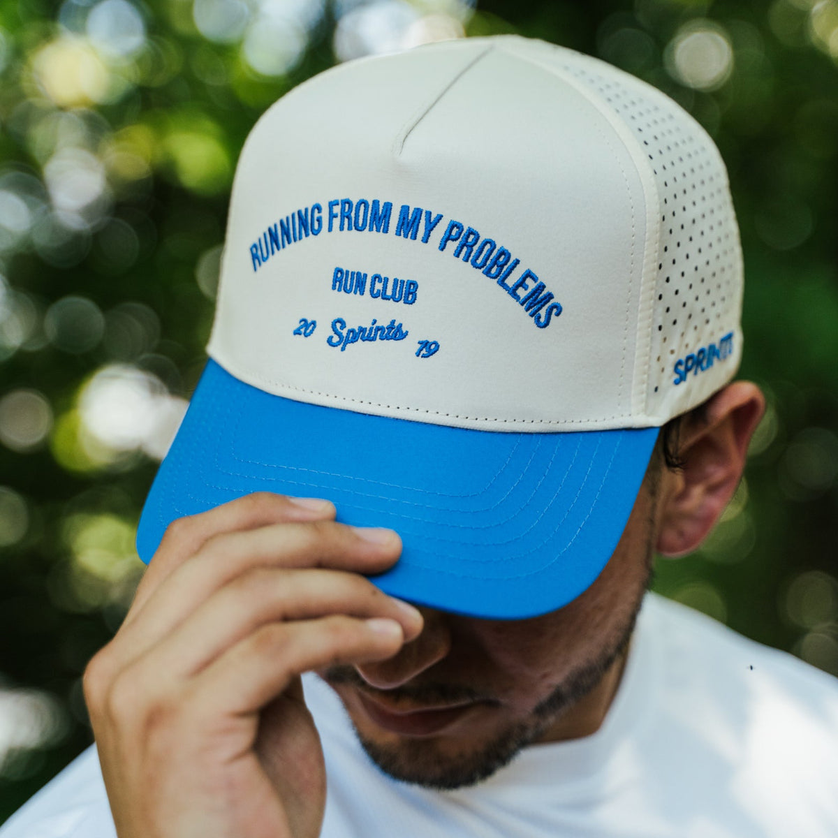 Running From My Problems Run Club Structured VP Hat (Unisex)