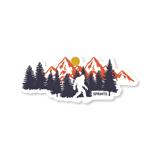 Sasquatch Habitat - Vinyl Sticker
