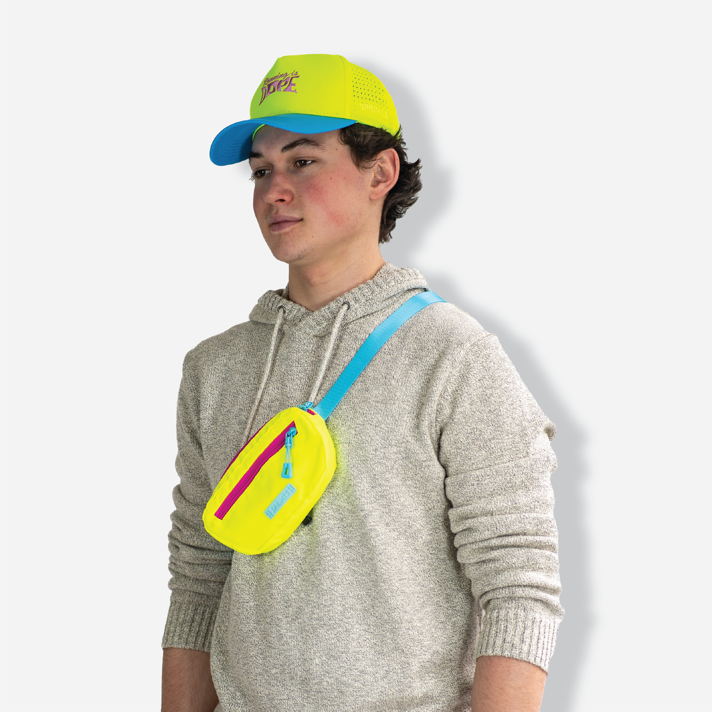 Alien Acid Glow Sling It Bag