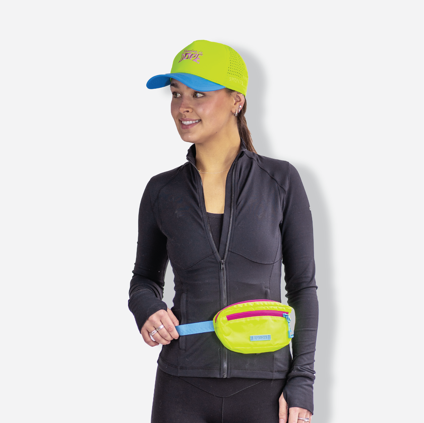 Alien Acid Glow Sling It Bag