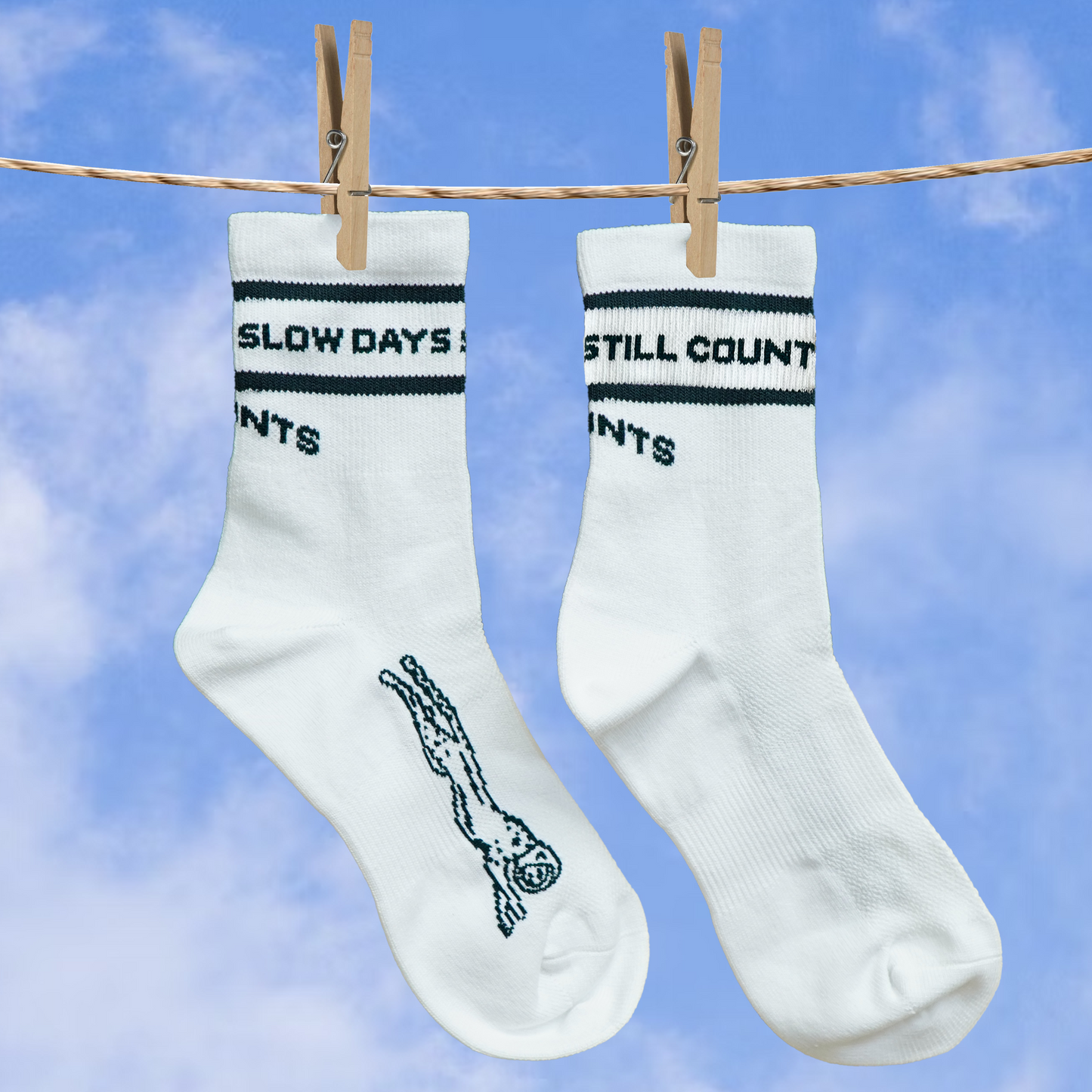 Core Zero Socks - Slow Days Still Count