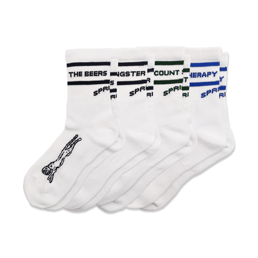 Core Zero Socks 4-Pack - Large/Xtra Large