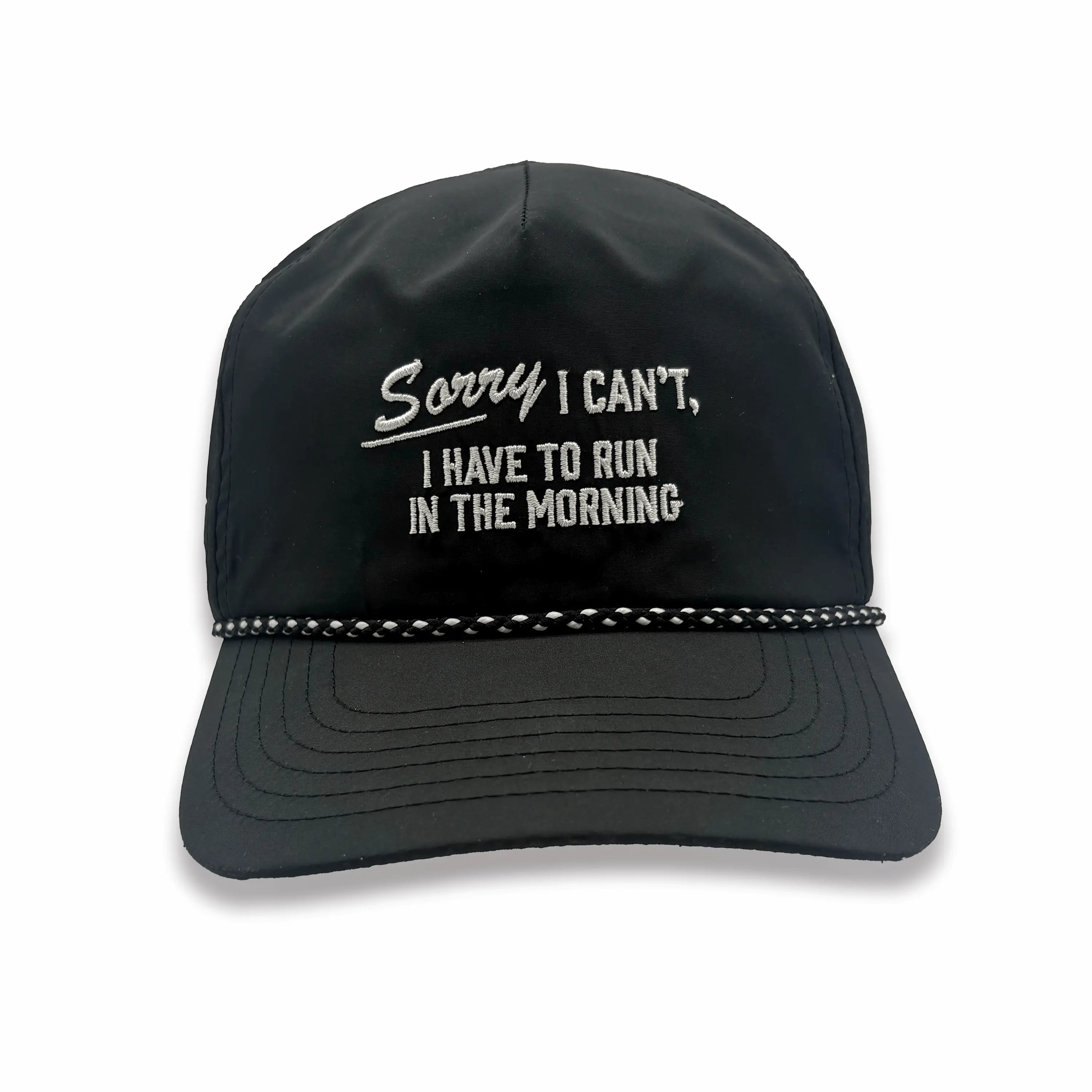 Sorry I Cant - EZ Rope Snapback Hat (Unisex) – SprintsB2B