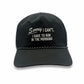 Sorry I Cant - EZ Rope Snapback Hat (Unisex)