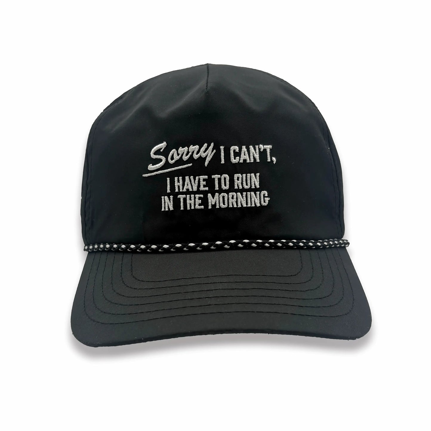 Sorry I Cant - EZ Rope Snapback Hat (Unisex)