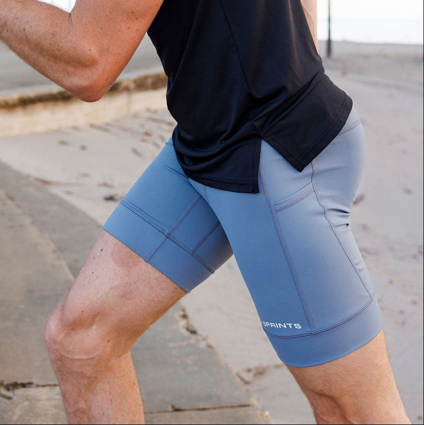 Mens Flexion 8" Half Tights - Steel Provisions