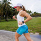 Womens Flexion 5" Compression Short - Blue Flame Crush