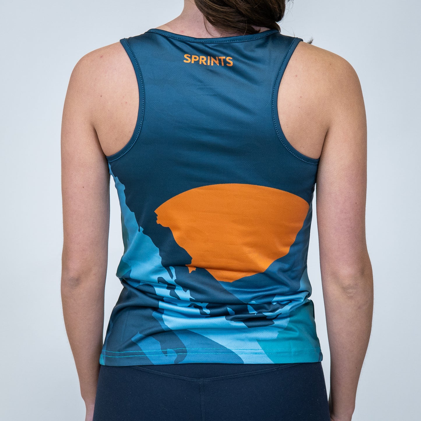Womens Running Tank - Sasquatch