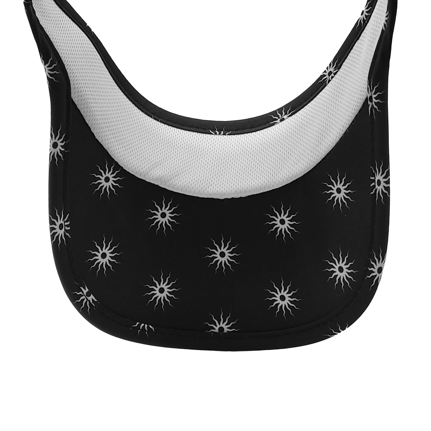 Sunburst Black Visor (Unisex)
