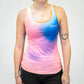 Womens Running Tank - Skiddle Stratification