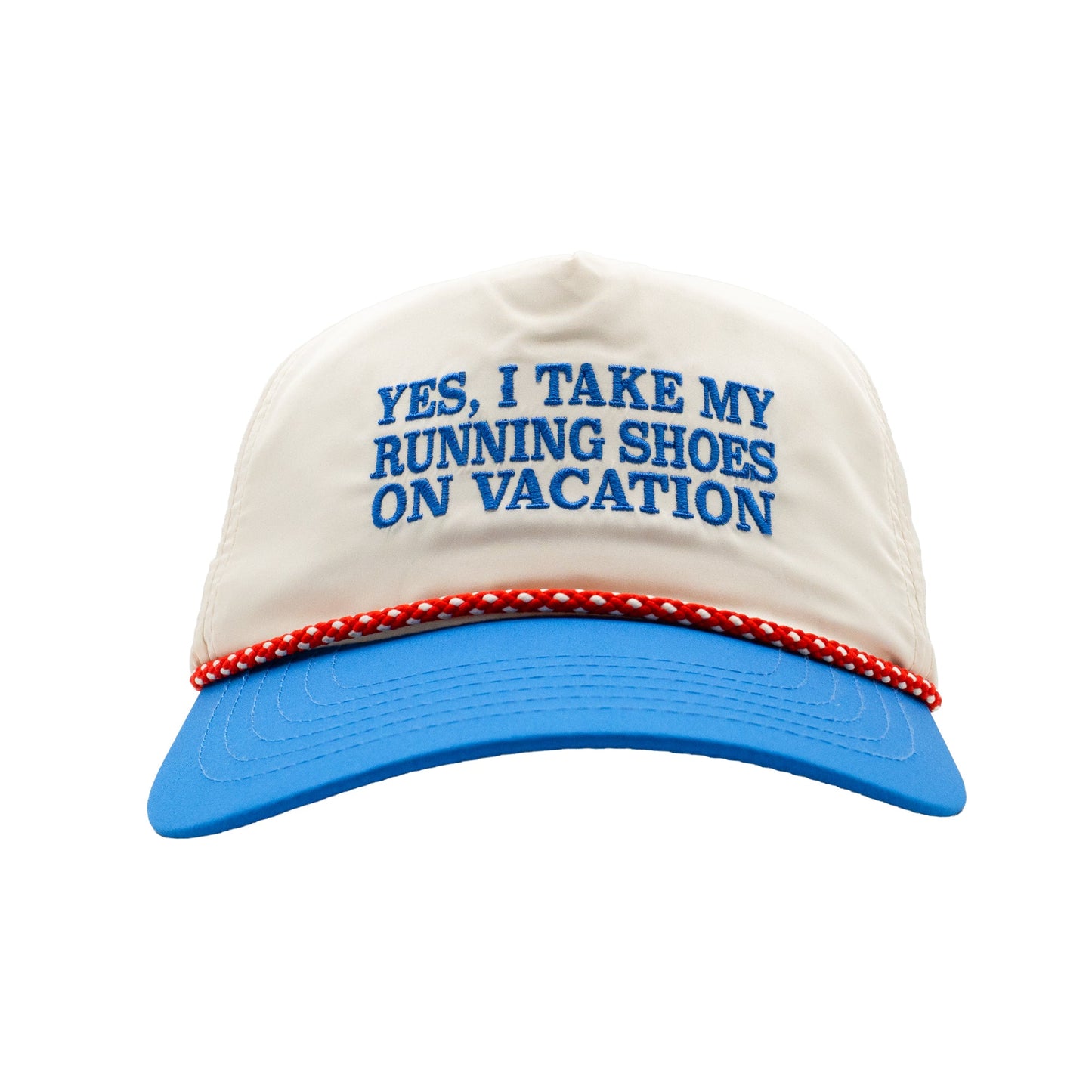 Yes, I Take My Running Shoes on Vacation EZ Rope Snapback (Unisex)