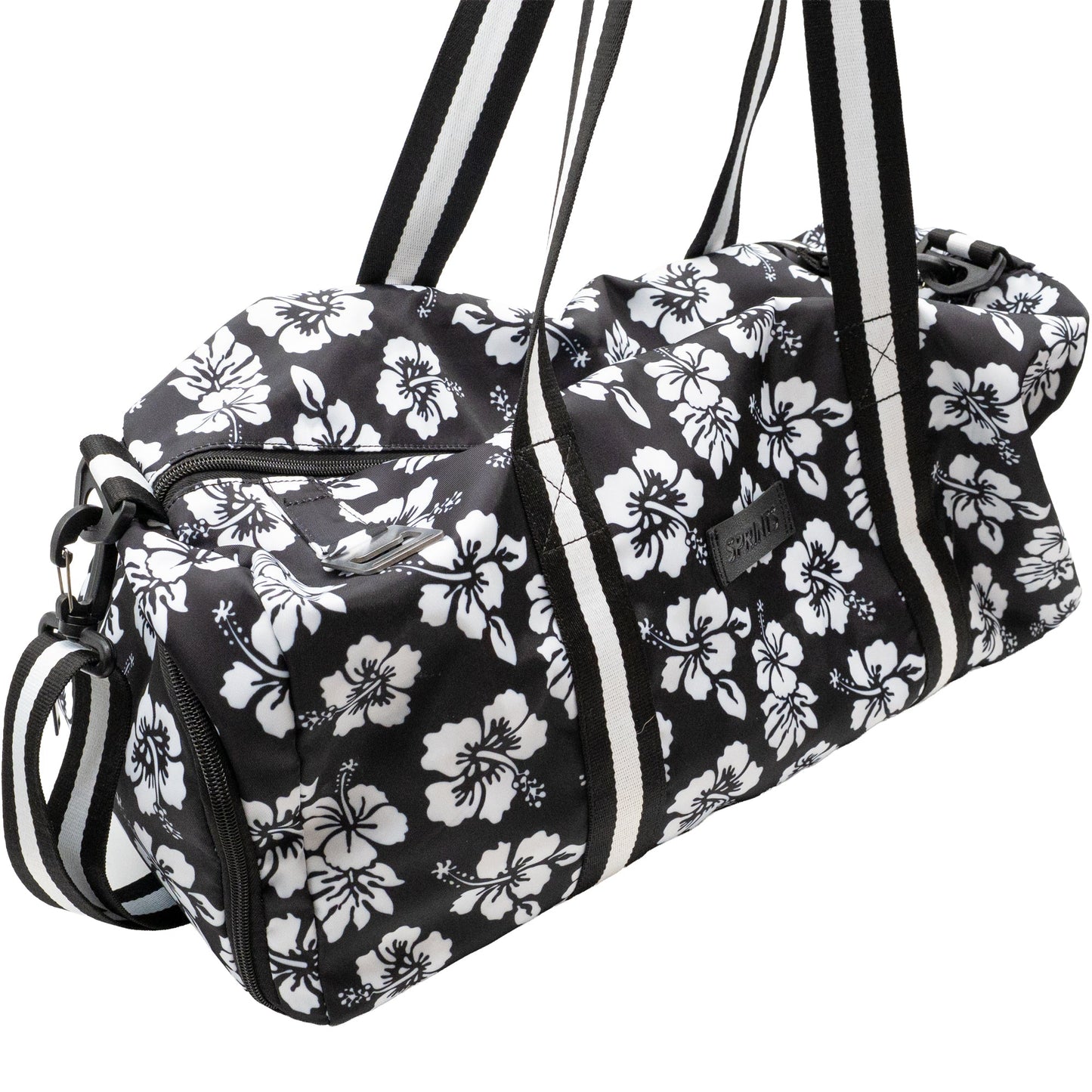 Flex on the Beach Black Duffle Bag
