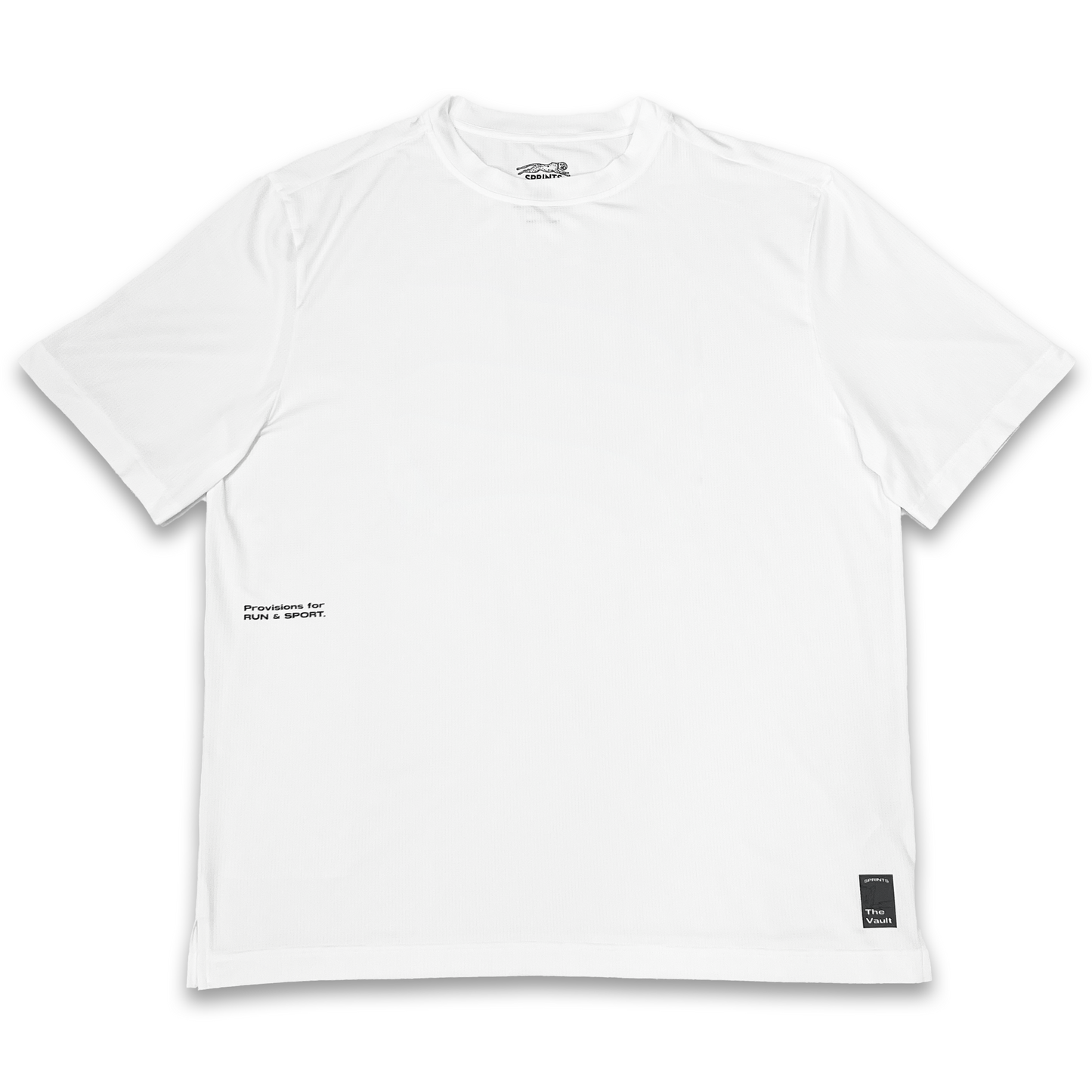 Mens Core Zero Tech Tee - Vault Jag White